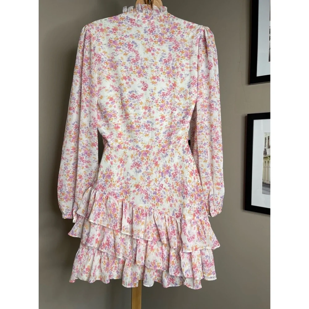 Anthropologie Yumi Kim Jenna Ruffled Mini Dress - Picture 6 of 7